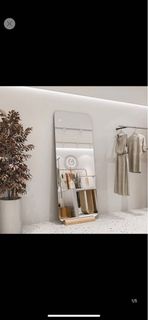 服飾店顯高美顏180*80全身鏡（送底座）不議價（原$8680）