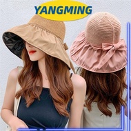 YANGYANG Bucket Hat Outdoor Sunscreen Portable Anti-UV Panama Hat Sun Hat