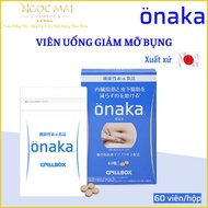 Viên Uống Giảm Mỡ Bụng Onaka (60 viên) Nhật Bản Chính Hãng Giảm Mỡ Đào Thải Chất Béo Vùng Bụng