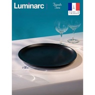 Evolution Black Pizza Plate 32cm Friends Time Luminarc Arcoroc P1139 - 1pc