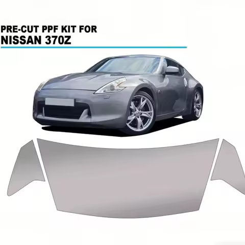 8.5Mil TPU Hood Bumper Paint Protection Film For Nissan 370z 2013-2021 Pre-cut PPF Kit Clear Bra Car