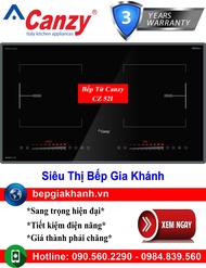 [HCM]Bếp từ 2 vùng nấu Canzy CZ 52I bếp từ bếp điện từ bếp từ đôi bếp điện từ đôi bếp từ giá rẻ bếp 