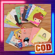 AI-A25 Buku Catatan Cartoon Mini Book Lucu Anak Sekolah Import / Buku Tulis Mini Notebook / Buku Tulis Memo Kecil Karton