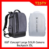 K&amp;F Concept (KF13.044) Large Camera Backpack DSLR/SLR Camera Bag 15L  Fits 15.6 Inch Laptop