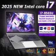 ASUS high-performance Intel core i7-8565U laptop, backlit keyboard+built-in camera, free Windows 11+