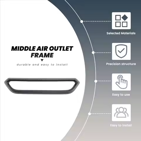 AB24 Car Dashboard Air Conditioning Trim Frame Air Conditioning Cover for Toyota Raize A200A A210A 2