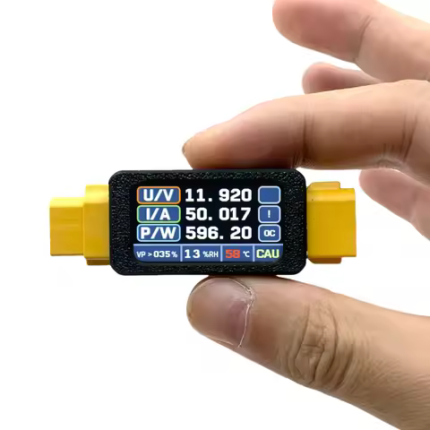 5-34V 30A XT60 Digital Voltmeter Power Meter Bidirectional Ammeter RC Battery Charge & Discharge Tes