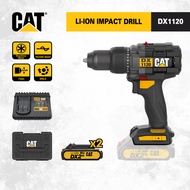 CAT Tools Cordless Impact Drill + Battery + Charger + Tool Box (18V / 50Nm / 65Nm / 13mm / 32000bpm 