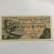 Uang Kertas lama Satu Rupiah 1961