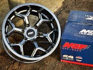 New 4x4 OFFROAD Sport Rim MDF Wheels 18x9J 6x139 ET0 BLACK CHROME - READY STOCK