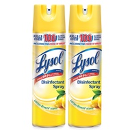 Lysol Disinfectant Spray, Sanitizing and Antibacterial Spray, For Disinfecting and Deodorizing, Lemo