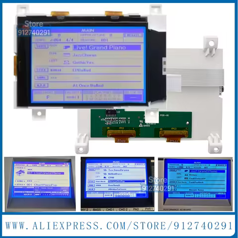 New 5.7 inch LCD Display Screen For YMa Ha DGX520 PSR S500 S550 S650 DGX-620 630 640 MM6 MM8 Hjdj542
