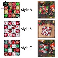 [Serenable] Ornament Set, Christmas Tree Bauble Ornament Pendants, Hanging Christmas Decorations,