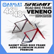 SAGMIT VENENO AERO Disc Road Bike Frameset 46CM / 48CM Aluminum AL6066 PREMIUM - ASHLET BIKE SHOP