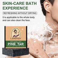 Pine Tar Soap Men's Pine Tar Soap Cold Process Pine Tar Soap for Men Handmade Natural Bar Soap for M