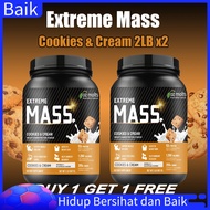 HEALTOzmolts Mass Protein Powder Energy Drink Muscle Growth Isolate Mass Gainer Nutrition Weight Gai