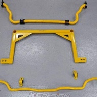 Civic 8 FD1/FD2 KCDesign Front (30) mm Rear civic8/9 (21) Mm.front Lower Four Point Structure Board