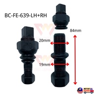 Mitsubishi Canter FE639 /Fe83 Rear Wheel Bolt Black Hub Bolt Tyre Bolt Tyre Screw BC-FE-639-LH/RH