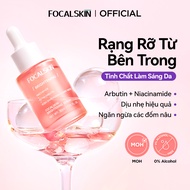 FOCALSKIN Serum Dưỡng Trắng Da Mờ Thâm Mụn Gấp Đôi Vitamin C + Niacinamide B3 + Alpha Arbutin Dưỡng