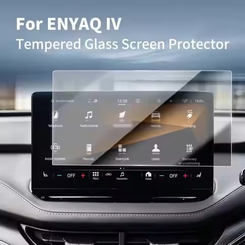 Tempered Glass screen protector For Skoda ENYAQ IV/Skoda Elroq 2025 13 inch infotainment gps navigat