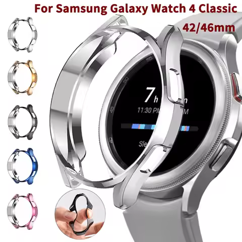 Case For Samsung Galaxy Watch 4 Classic 42mm 46mm Hollow Shell Fall prevention Bumper Protector Case