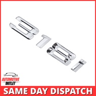 318i LETTERING REAR BOOT LID TRUNK BADGE EMBLEM FOR BMW 3 SERIES, CHROME