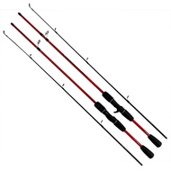 Spinning Casting Fishing Rod ML 2 Sections Carbon Fiber Fishing Rod Lure 2-10g Pesca Ultralight Travel Surf Hand Pole 1.68M 1.8M Solid Tip