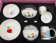 CorningWare by Corelle brands x Snoopy 餐具共14件