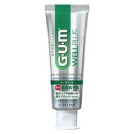 SUNSTAR GUM Gum Well Plus 牙膏（草本薄荷口味）125克