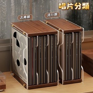 Taichung Shipment Can Open Tickets CD Storage Box Vinyl Record Display Rack Household Desktop Multi-