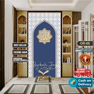 Mihrab musholla Wall Sticker wallpaper - mihrab musholla Decoration Sticker- mihrab musholla Wall St