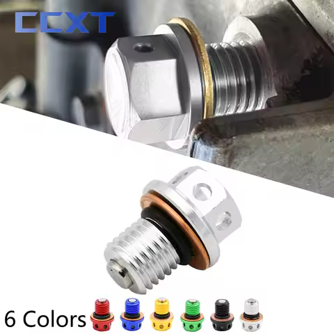 M12xP1.5 Oil Drain Plug Bolt Screw For Honda XR CRF50 XR50 Z50 CR80 XR80 XR100 CR125 CR250 XR250 XR3