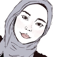 Doodle Simple Portrait Drawing Gift Ideas for birthday Funny Beautiful drawing