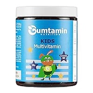 Gumtamin Multivitamin Gummy Bears for Children - 18 Essential Vitamins &amp; Minerals with Omega 3 - Vegan - 60 Delicious Vitamin Gummies - Kids Multi Alternative to Tablets and Capsules