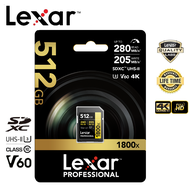 Lexar 512GB SDXC Professional 1800x