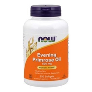 EVENING PRIMROSE, 500 mg, 250 Sgels by Now Foods (Pack of 6)
