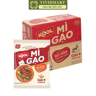 [THÙNG 24 GÓI] - AFOTECH - Mì gạo Cung Đình Kool 2 vị: Lẩu tôm chua cay kiểu Thái Bò hầm kiểu Đài Lo