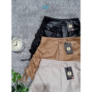 Ready stock🇲🇾 Talent Leather short pants T39