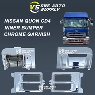 NISSAN QUON CD4 INNER BUMPER CHROME GARNISH SET