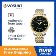 CITIZEN Automatic NJ0114-84E Date Black Silver Gold Stainless  Wrist Watch For Men from YOSUKI JAPAN / NJ0114-84E (  NJ0114 84E NJ011484E NJ01 NJ0114- NJ0114-8 NJ0114 8 NJ01148 )