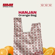 HANJAN CNY Mandarin Orange Bag | Knot Bag | Wristlet Bag | Carrier Bag | Ang Pao