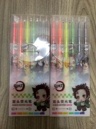 鬼滅之刃文具 雙頭熒光筆