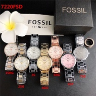 Fossil Luxury Fashion Men Watch  Business Sports Quartz Mens Watch Casual Round Dial Stainless Steel Leather Strap