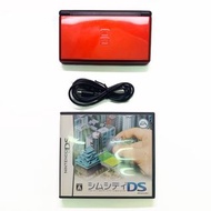 NDSL 全正常 紅黑色 連遊戲 R4 充電線 任天堂 Nintendo 中古 懷舊 遊戲 Nds 3ds