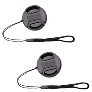 [2PCS] ULBTER 77mm Lens Cap Cover for AF-S NIKKOR 24-120mm f/4G Lens, AF-S 85mm f/1.4G, Canon EF 24-