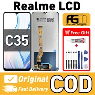 LCD REALME C35 Compatible For ORIGINAL LCD Skrin Touch Screen Replacement