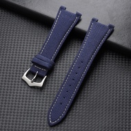 For Patek Philippe for Nautilus Series 5711 5712Men Women Bracelet Nylon Leather Strap Soft Vintage 