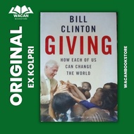 MOTIVATIONAL BOOK - BILL CLINTON GIVING (HOW EACH OF US CAN CHANGE THE WORLD)