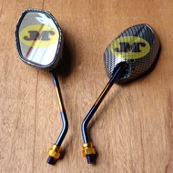 Kaca Spion Carbon Tangkai Twotone Model Beat - spion Motor variasi