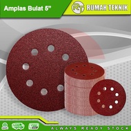 Velcro Sand Paper 5 inch Orbital Sander 125mm Round Grit